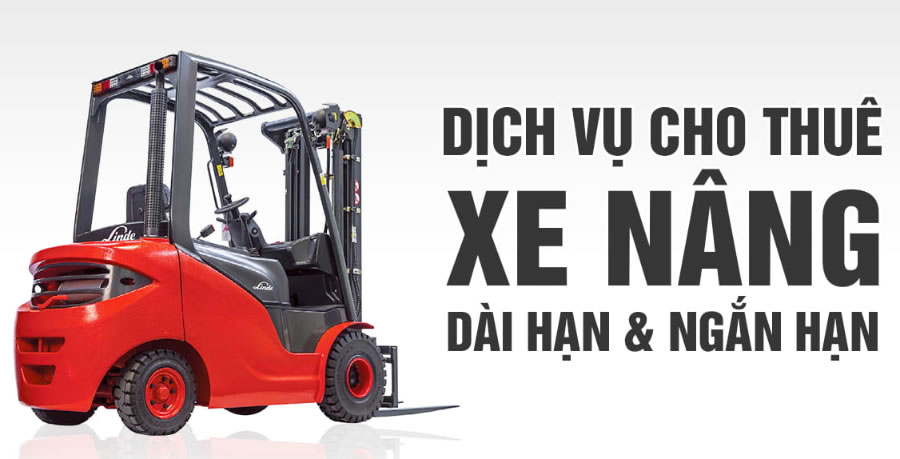 Cho thuê xe nâng hàng nâng người Vinh Nghệ An